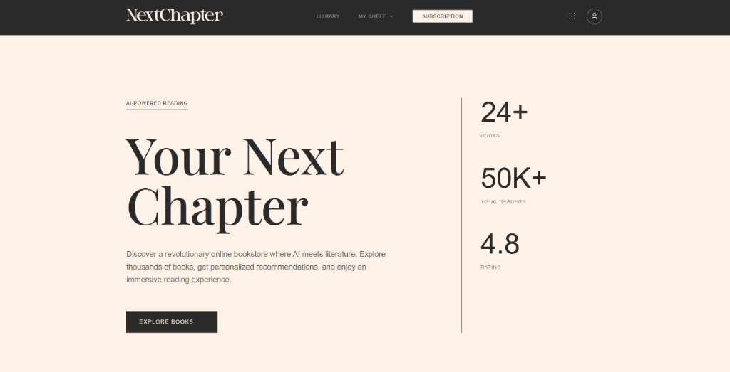 NextChapter AI Platform Preview